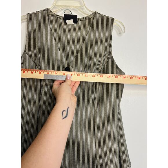 Vtg Womens 2pc Suit Sleeveless w/Pleated Skirt Size 7/8 - Picture 6 of 9